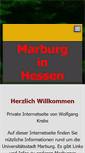 Mobile Screenshot of marburg-net.de